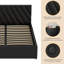 Upholstered Ottoman Storage Bed-822477084