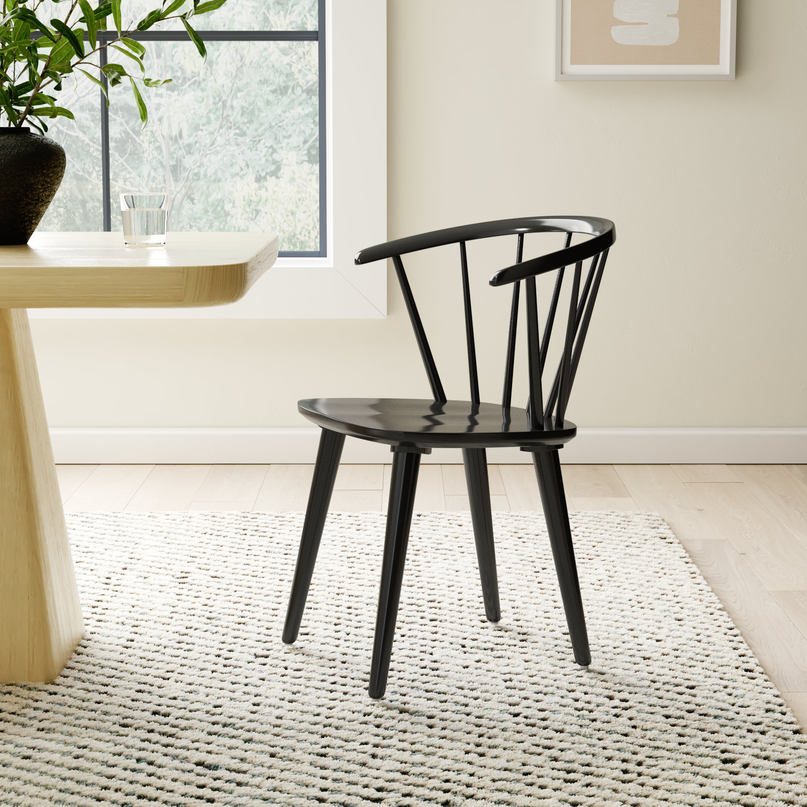 Sheffield Dining Chair, Black