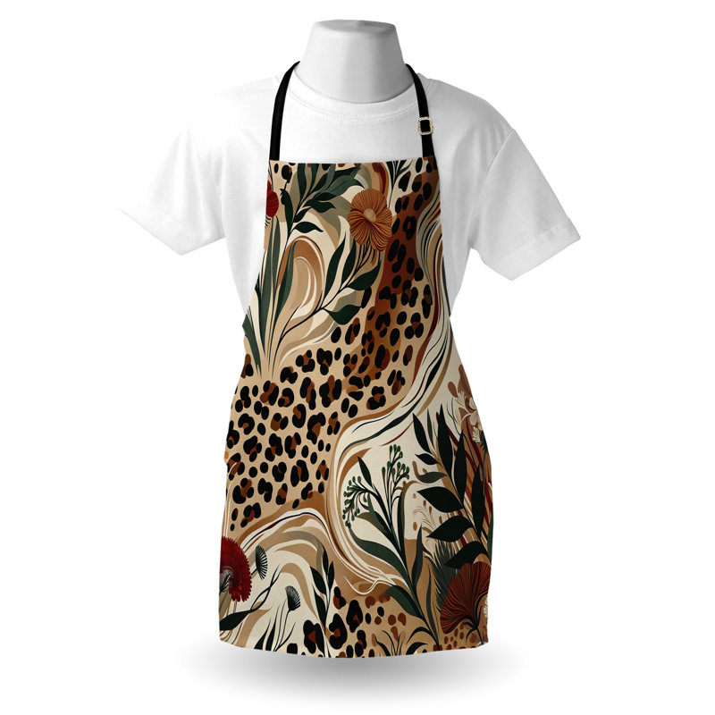 No Pattern Bib Apron