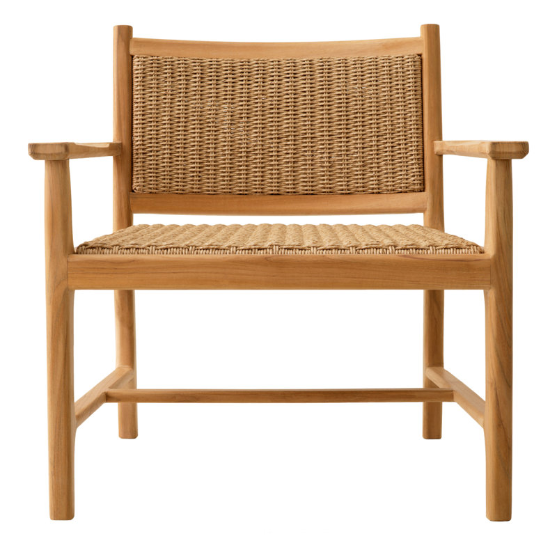 Pivetti Outdoor Teak Lounge Chair