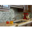 Carreau de mosaïque murale en verre lustré 12 po x 12 po Palette Mist Brick