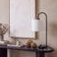 Lampe de table en fer 19 pouces avec port USB Lybrin