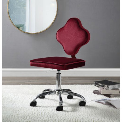 Chaise de bureau pivotante sans accoudoirs Clover