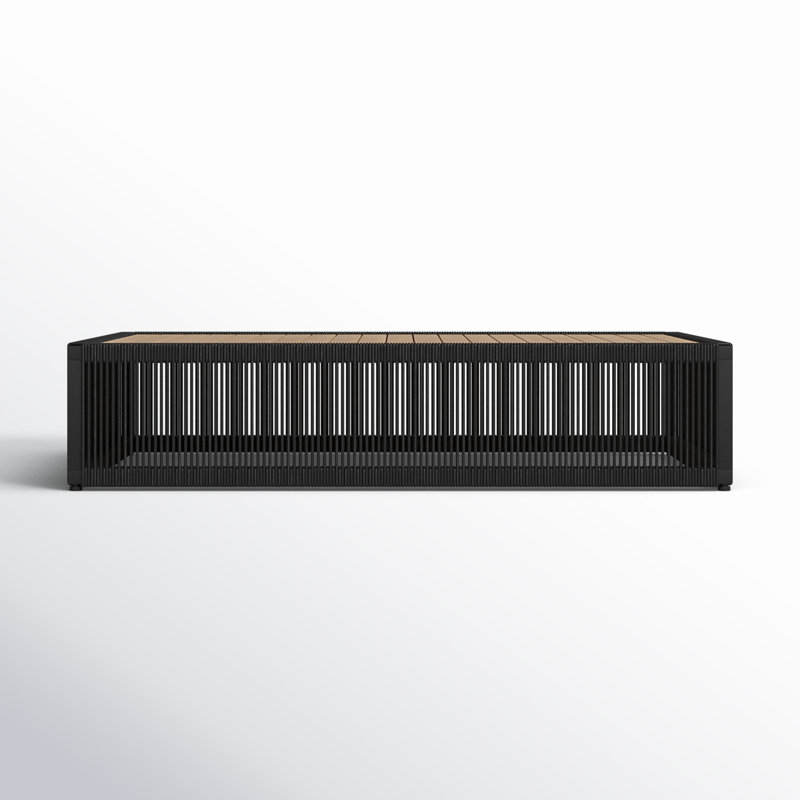 Fifer Coffee Table In Teak/Black