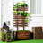 Outsunny Raised Garden Bed With Trellis