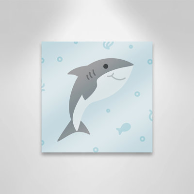 «Happy Shark», impression sur papier