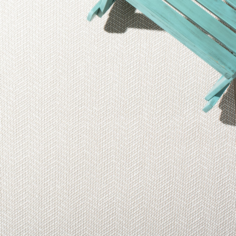 Tapis d'intérieur / extérieur lavable à la machine Martha Stewart, Carré 6 pi 7 po