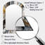 Miroir mural gris moderne délicat-2069687776