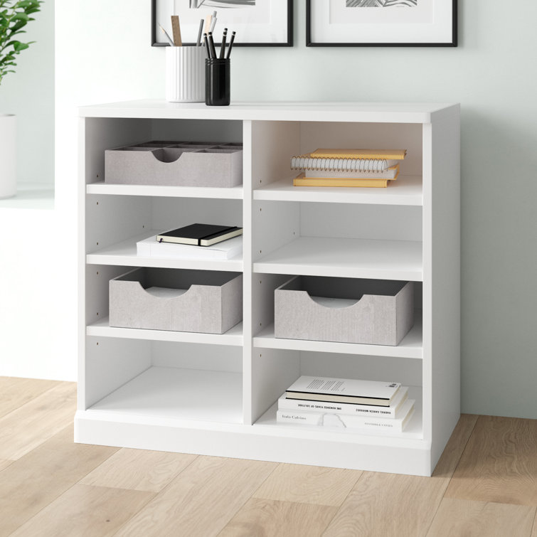 Teannan 32.05'' Wide 8 - Shelf Storage Cabinet