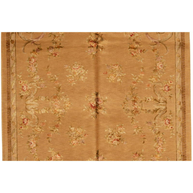 Hand Knotted Area Rug in Birch