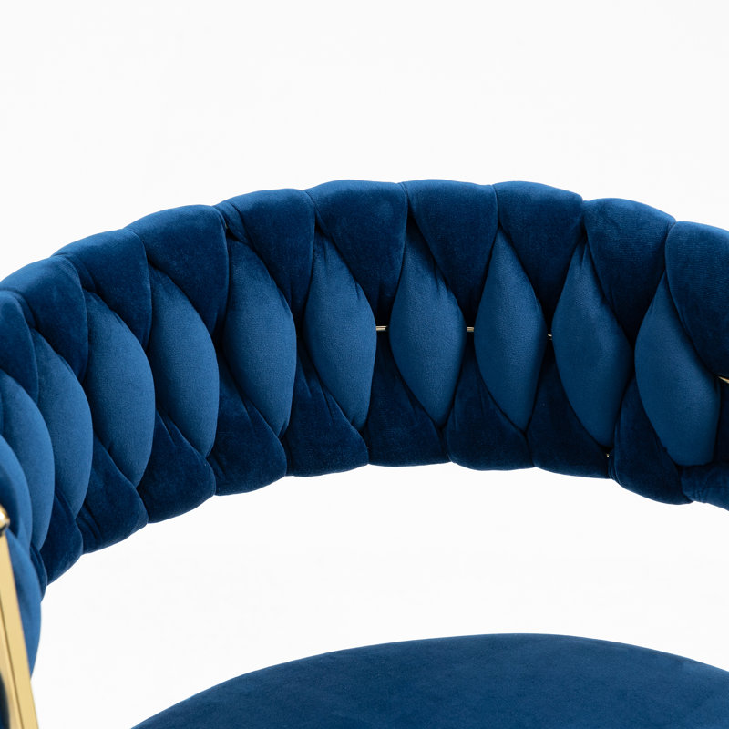 Ginko Task Chair, Navy Blue