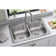 Dayton 33" L x 22" W Double Basin Drop-In Kitchen Sink
