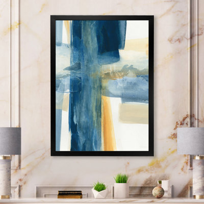 " Indigo Panel VI " by Designart