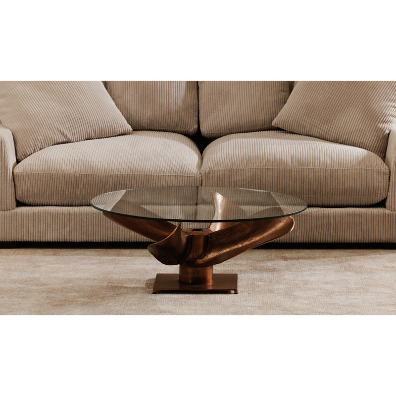 Yanelle Pedestal Coffee Table