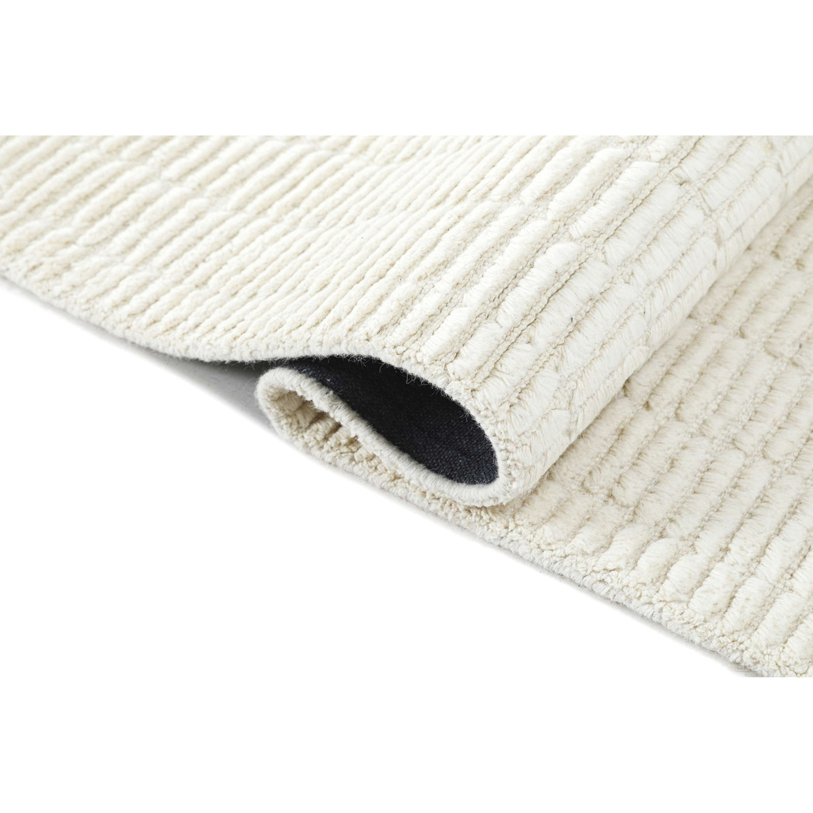 Debra Ivory Hand-Tufted Wool Rug, Rectangle 7'9" x 9'9"