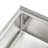 22X19x12” Stainless Steel Kitchen Sink Freestanding Utility Sink with Deep Bowl and Baffle