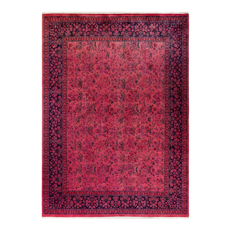 Fine Vibrance One-of-a-Kind 9'2" X 12' Hand Knotted Area Rug