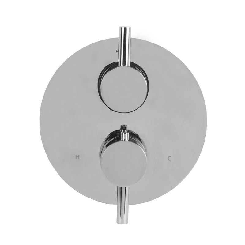 Cigno Built-in Faucet Trim, Polished Chrome