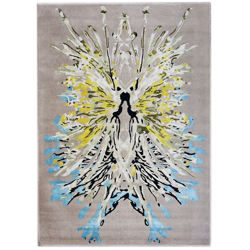 Floral Hand Woven Area Rug, Rectangle 170 x 240cm