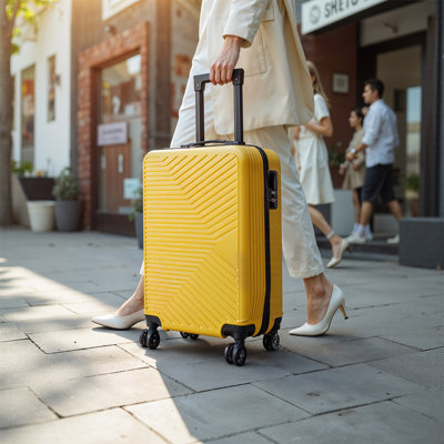 20-Inch Hard Shell Travel Suitcase