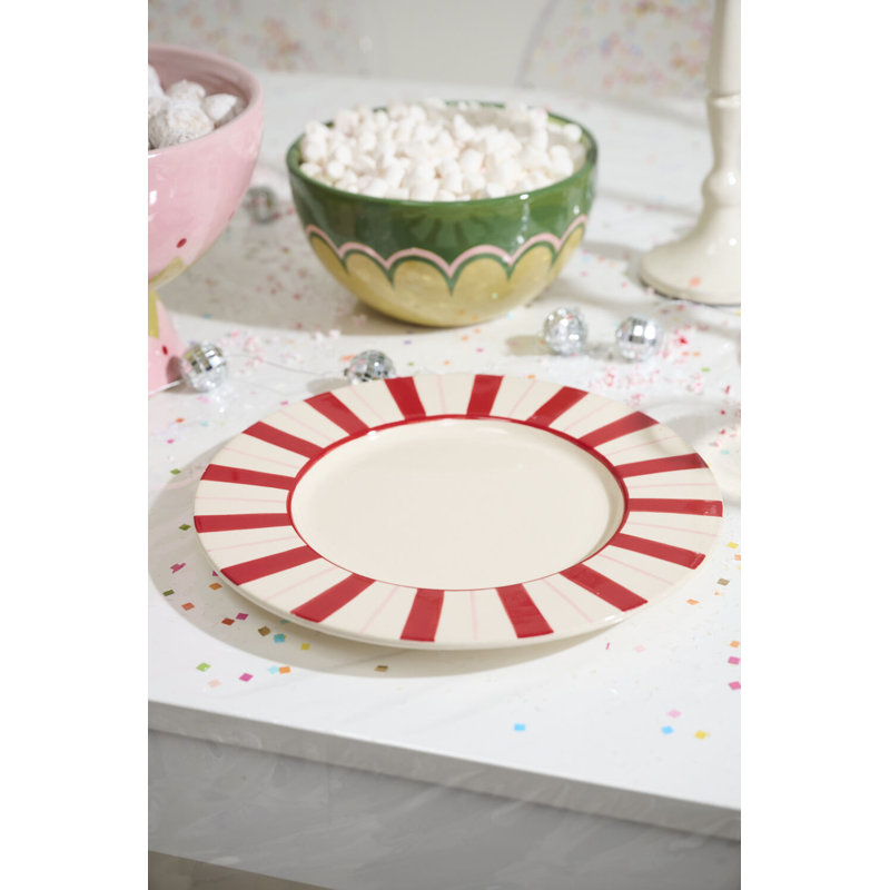 Deck the Halls Dinner Plate 10.25"