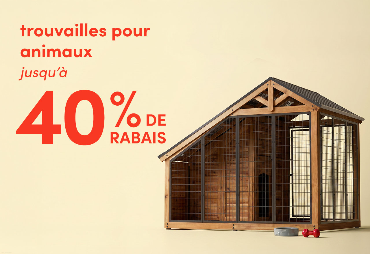 trouvailles pour animaux en solde