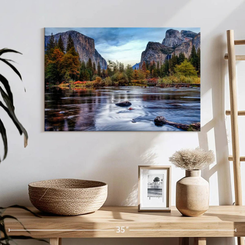 Alvord Still Merced River, 16" H x 24" W