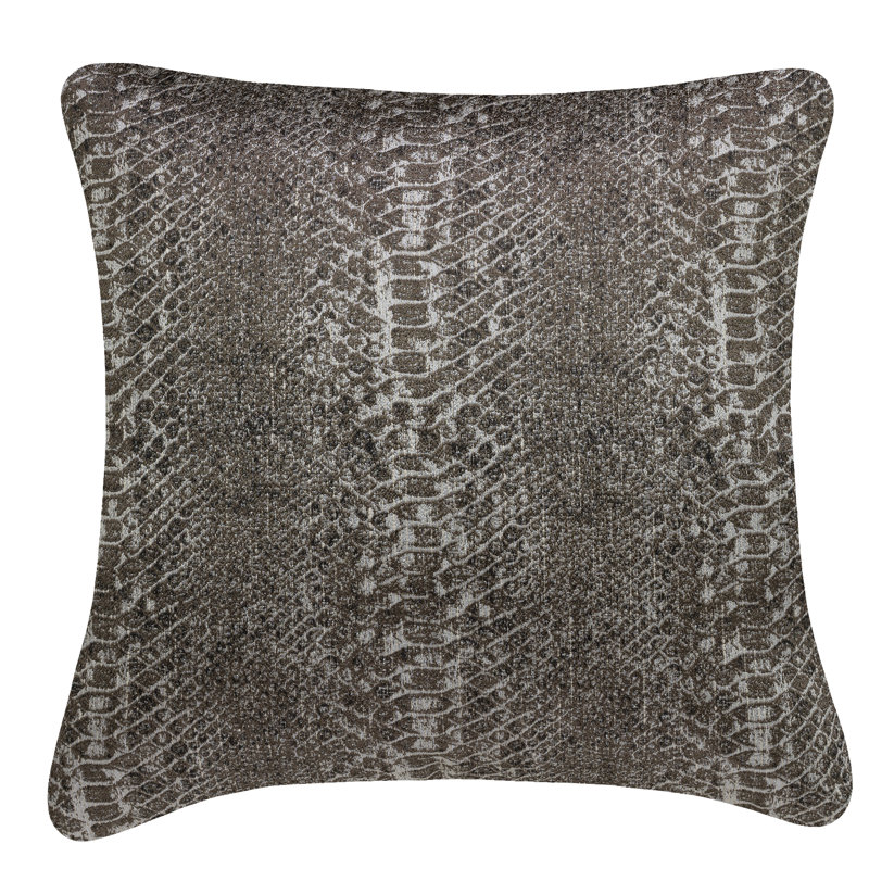 Coussin Medusa, Gris foncé
