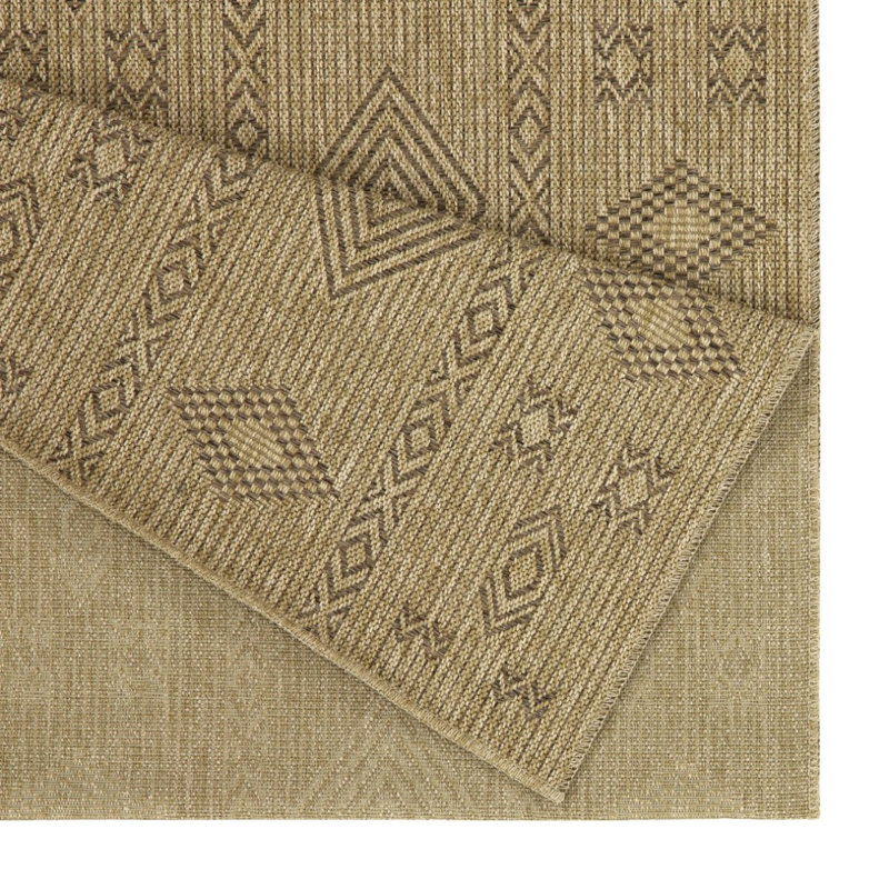 Tapis moka intérieur / extérieur Earth, Rectangle 5 pi 3 po x 7 pi 3 po