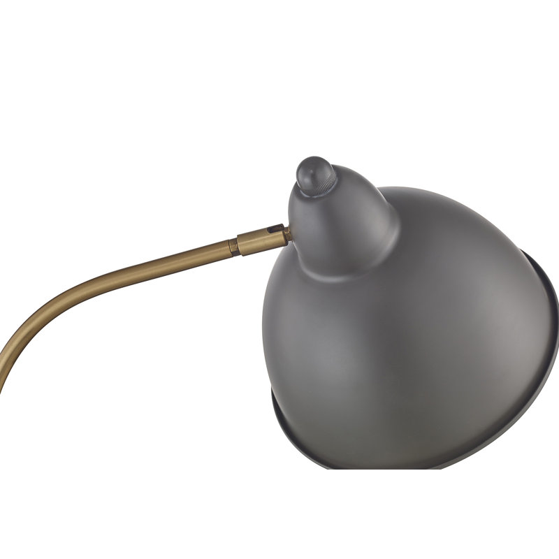 Werner 54'' Gold LED Task Floor Lamp