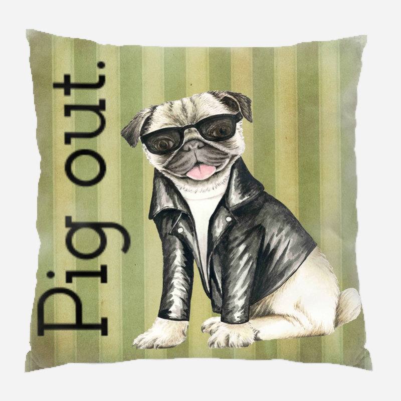 Coussin pour chien Rayborn, Microsuède, Intérieur