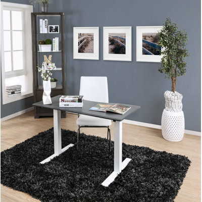 Veyron Adjustable Standing Desk with Power Outlet