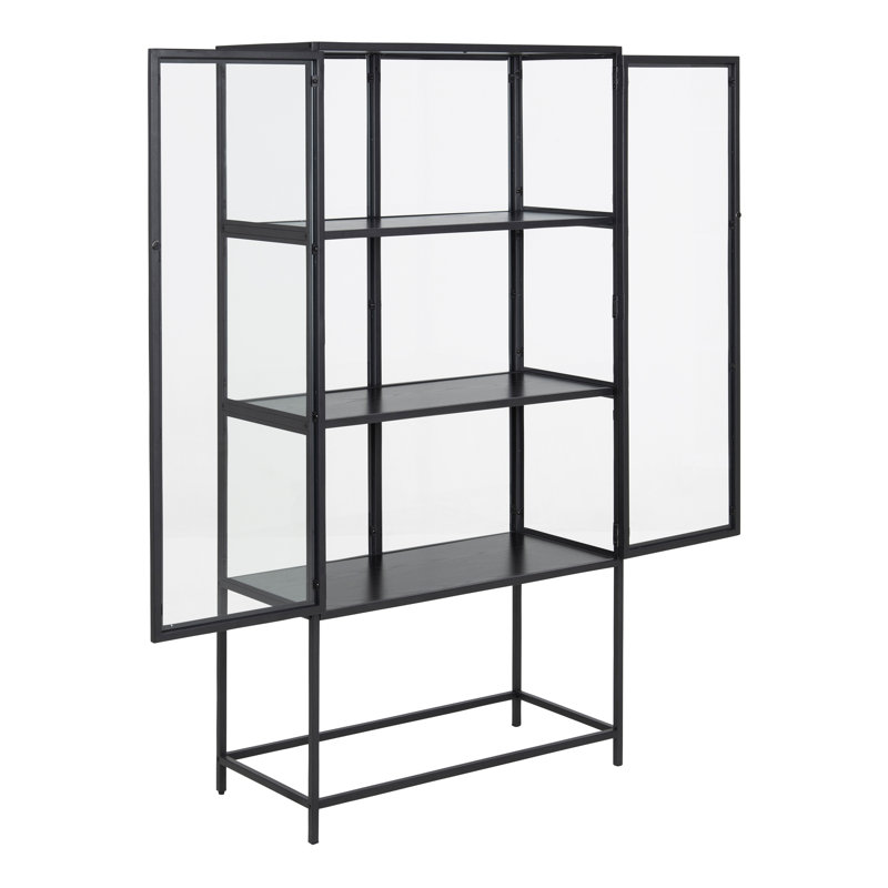 Aeddan Display Cabinet, Black