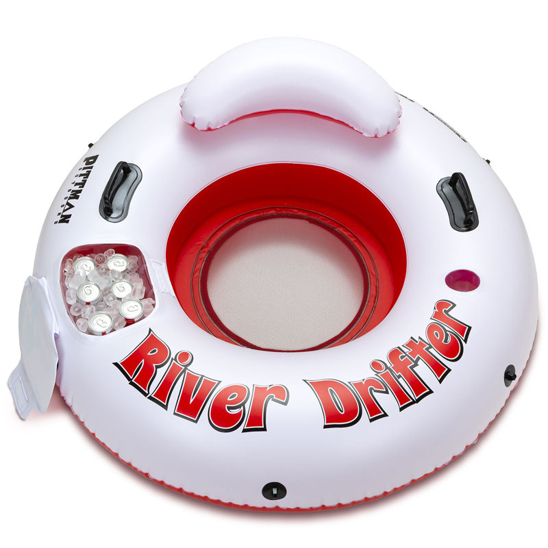 River Drifter with Ice Chest