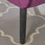 Chaise rembourrée en velours fuchsia de style Mid-Century confortable et confortable