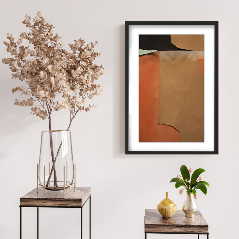 Harmony In Abstraction: Gai, 40" H x 30" W