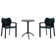 Adrian  2 - Person 23.6" Round Bistro Set