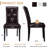 Parsons Dinning Chairs Set of 2 with Solid Wood Legs, Button Tufted Upholstered Parsons Chairs Set, Accent Side Chair with with High Back for Living Room, Kitchen-2132747920