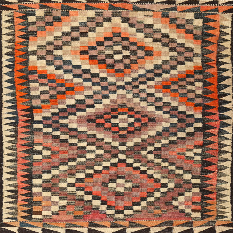 Zalewski Geometric Indoor Rug, Square 6'
