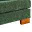 Chenille Double Lounge Chair , 3, 500lb Load Capacity, Pu Fabric, Quick Setup Process Effortless Assembly-1922164372
