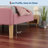 Upholstered Bed Frame with Adjustable Headboard and Footboard, Velvet Princess Platform Bedframe for Kids/Girls-1506505171-1506505175