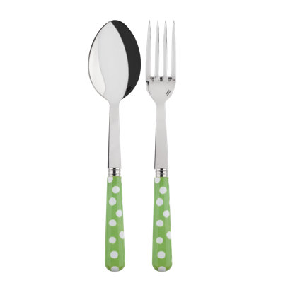 Sabre Paris - Serving Set White Dots