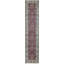 Wool Oriental Area Rug in Rust