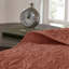 Ensemble de courtepointe réversible 3 pièces Clay Red King / Cal King-117539012-117539013