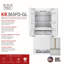 Kucht 35.75 in. W Built-In French Door Refrigerator-1623114756