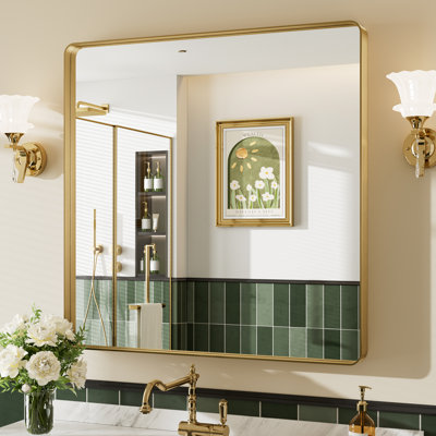 Miroir de salle de bain mural Llesenia