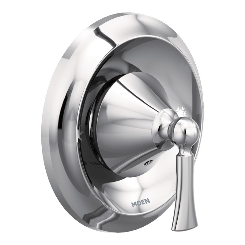 Wynford Posi-Temp Faucet Trim with Lever Handle, Chrome