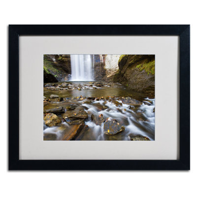 "Looking Glass Falls" by Pierre Leclerc Framed Photographic Print