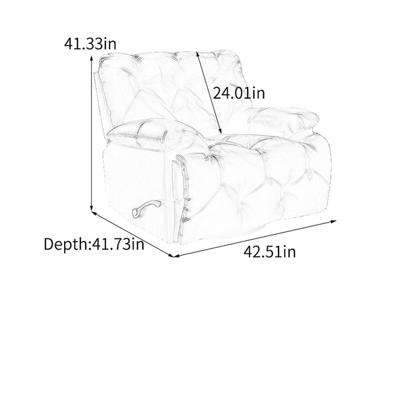 Chaise longue ergonomique légère et luxueuse