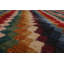 Tapis rectangulaire en laine de conception unique 2 pi 9 po x 12 pi 2 po Rubani
